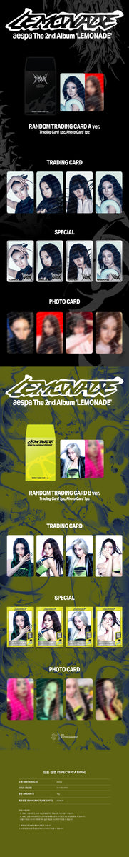 aespa - [aespa WEEK - MAKE IT LEMONADE] (OFFICIAL MD RANDOM