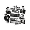 SEVENTEEN CxM - [DOUBLE UP] LIVE PARTY in INCHEON OFFICIAL MD Sticker Set