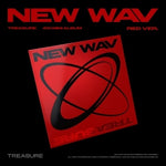 TREASURE - [NEW WAV] 4th Mini Album RED Version