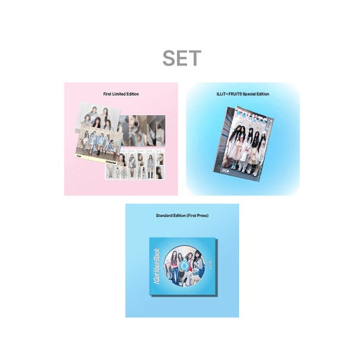 ILLITセット ILLIT - [I GOT YOUR BACK] JAPAN 2nd Single Album 3 Version