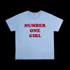ROSÉ - [ROSIE] OFFICIAL MD NUMBER ONE GIRL BLUE T-SHIRT