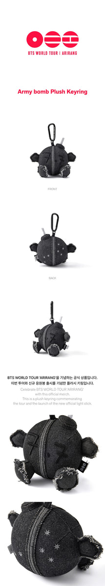 BTS - [ARIRANG] (WORLD TOUR MD Army bomb Plush Keyring