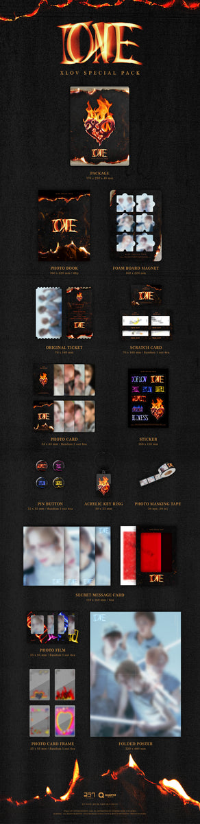XLOV - [I ONE] SPECIAL PACK – kpopalbums.com