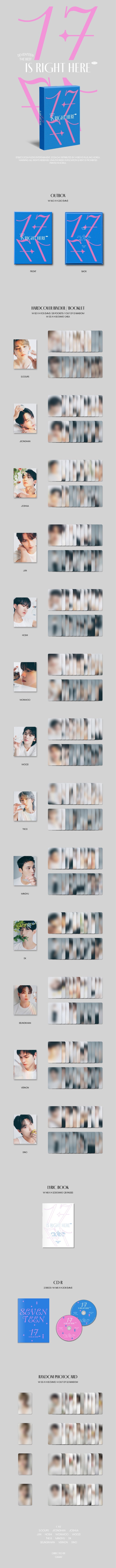 SEVENTEEN - [17 IS RIGHT HERE] SEVENTEEN The Best Album DEAR