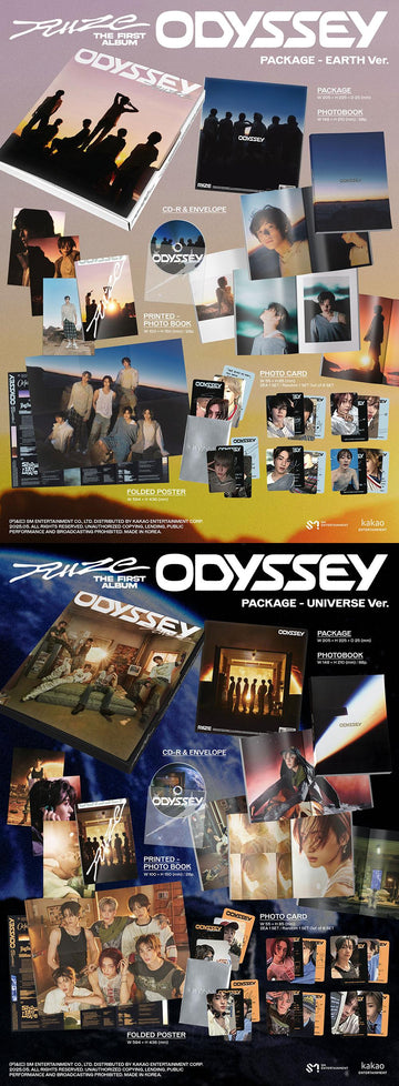 (PRE-ORDER) RIIZE - [ODYSSEY] 1st Album PACKAGE EARTH Version