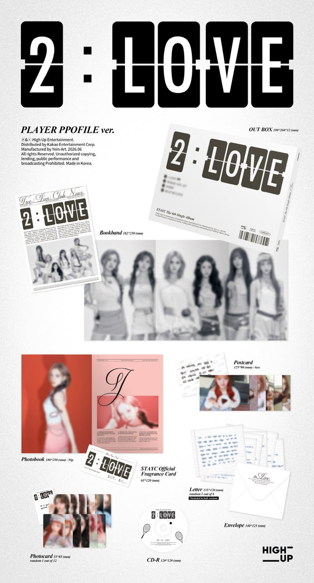 STAYC - [2:LOVE] 6th Single Album PLAYER PROFILE Version