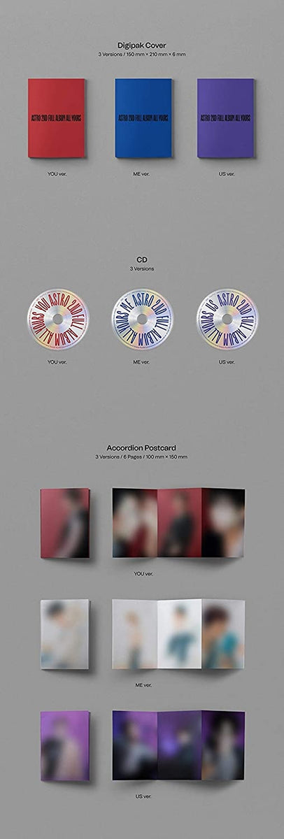 Astro - [All Yours] (2nd Album RANDOM Version) – kpopalbums.com