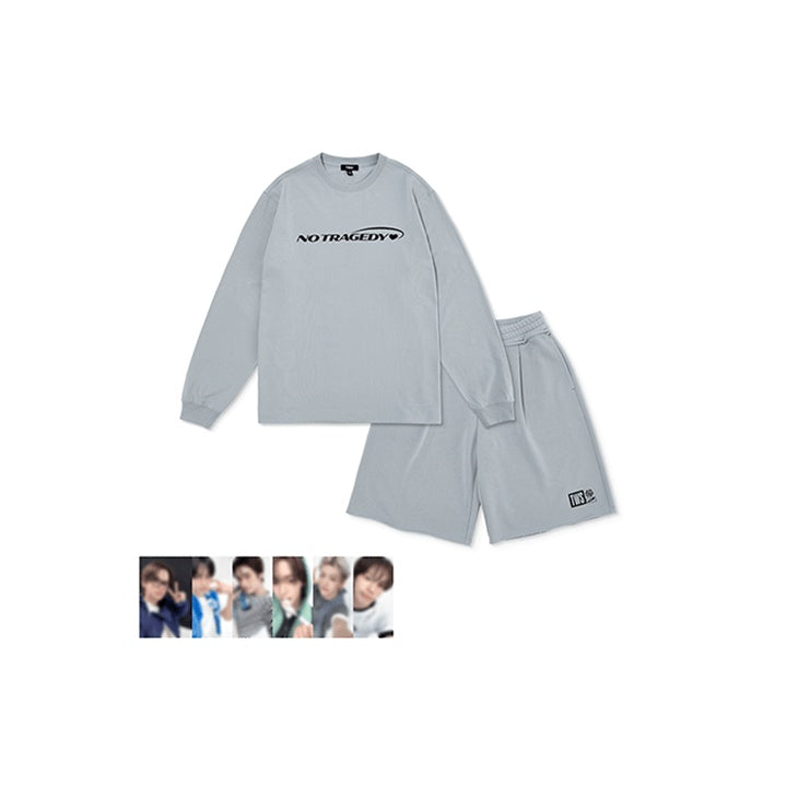 TWS - [NO TRAGEDY] (5th Mini Album OFFICIAL MD L/S T-Shirt Set-up