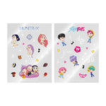 (PRE-ORDER) KPOP DEMON HUNTERS - [OFFICIAL LIGHT STICK] DECO STICKER PACK