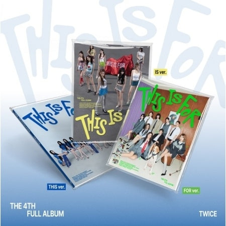 TWICEアルバムセット TWICE - [THIS IS FOR] 4th Album 3 Version SET – kpopalbums.com
