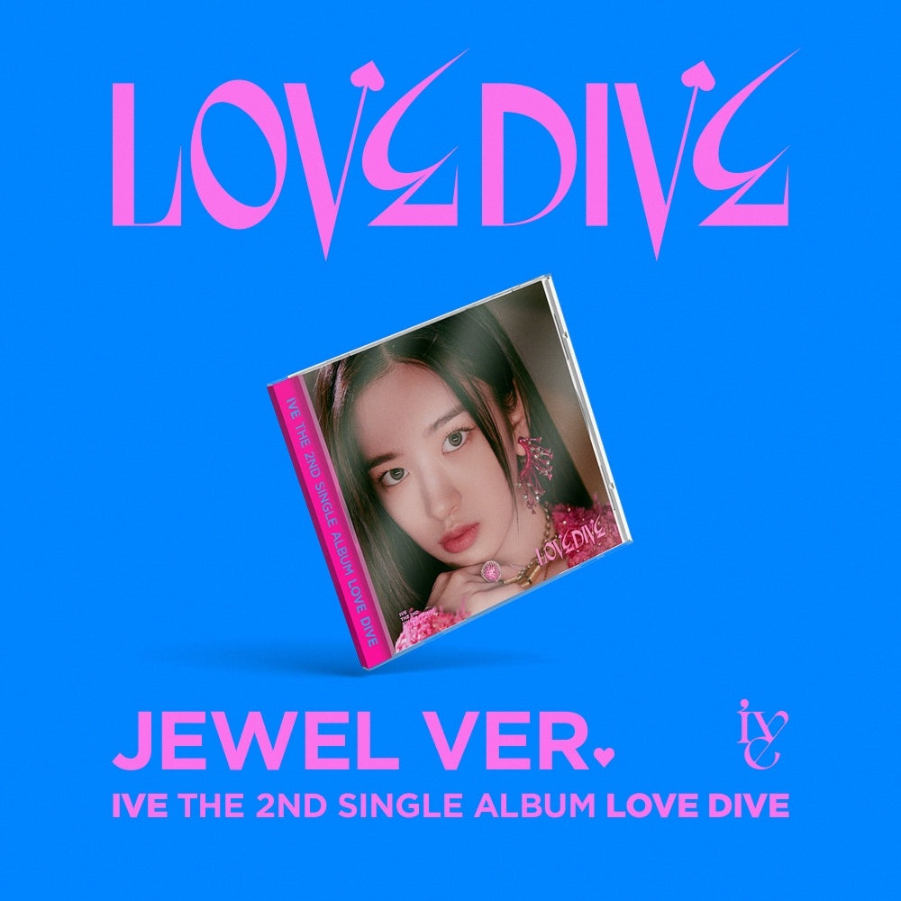 IVE - [LOVE DIVE] (2nd Single Album LIMITED Edition Jewel Case