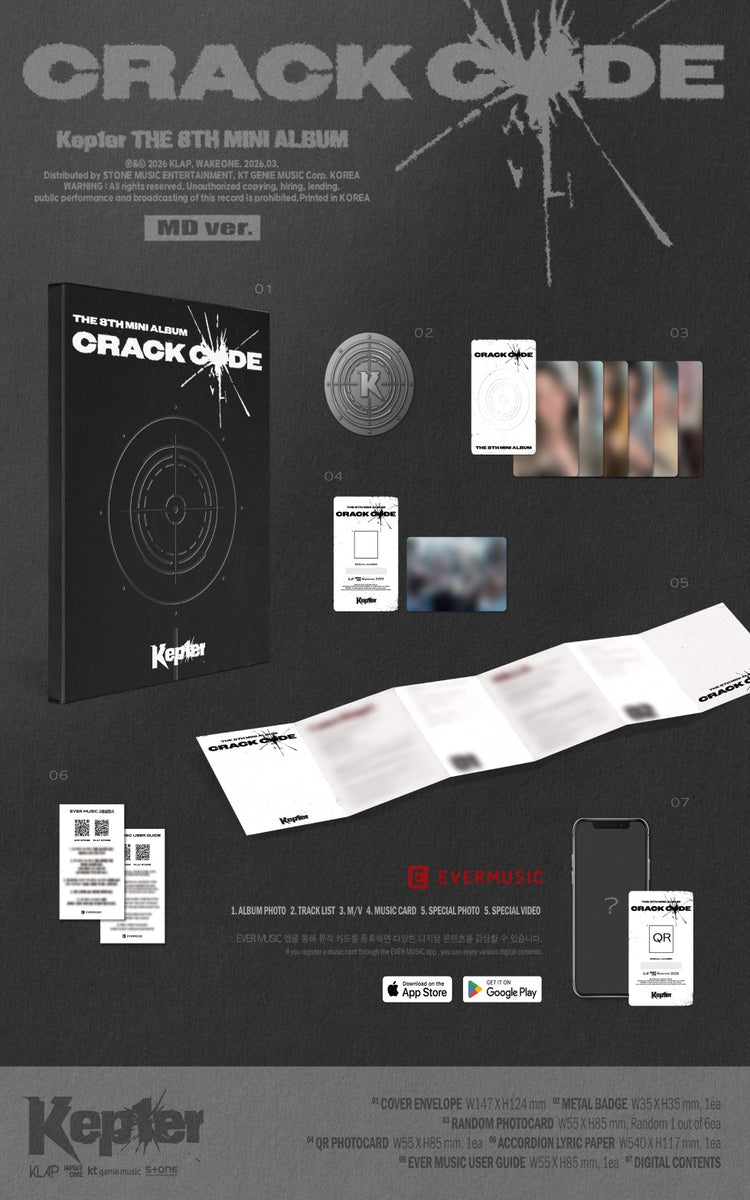 Kep1er - [CRACK CODE] 8th Mini Album MD Version – kpopalbums.com