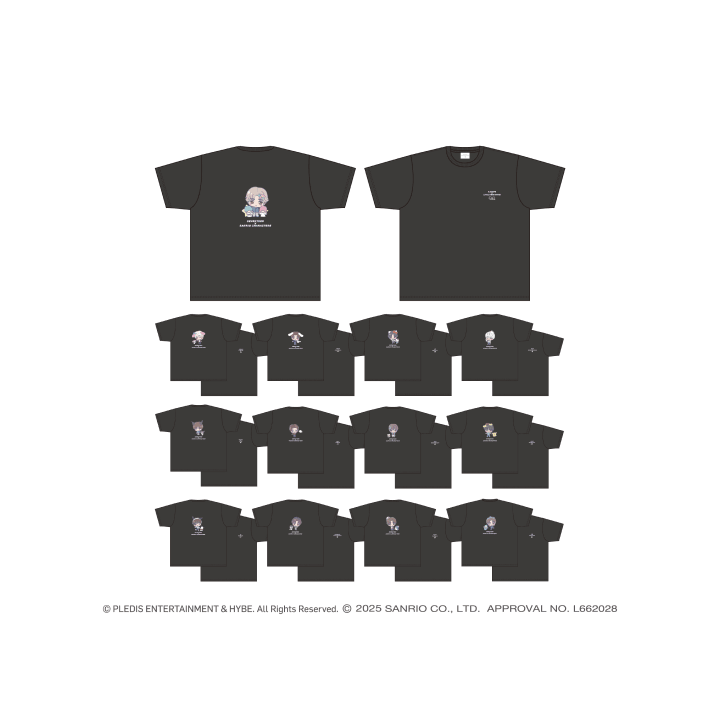 SEVENTEEN - [SEVENTEEN x SANRIO CHARACTERS] 2nd Collab T-shirt