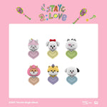 STAYC - [2:LOVE] 6th Single Album POP-UP CAFE MD RANDOM MONITOR FIGURE