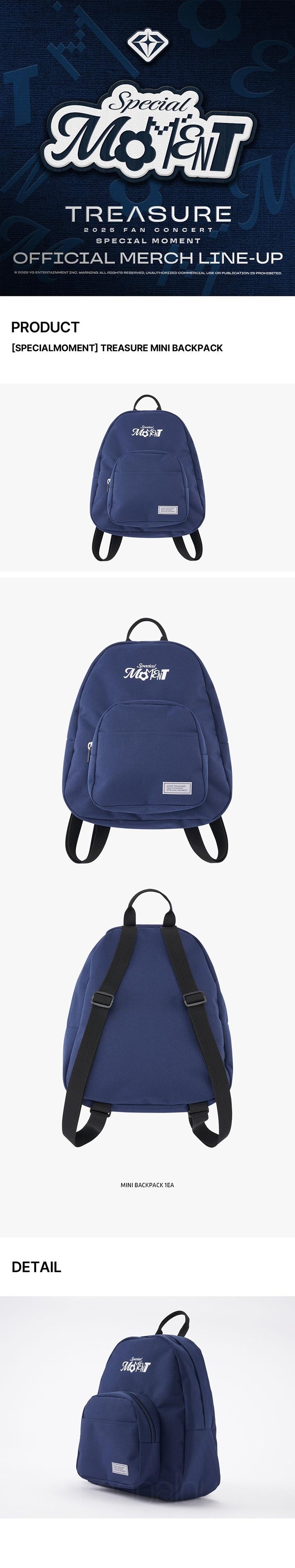 concert mini backpack TREASURE