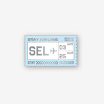 Stray Kids - [SKZOO Everywhere All Around The World in SEOUL] MD METAL BADGE SEOUL Ver.