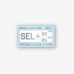 (PRE-ORDER) Stray Kids - [SKZOO Everywhere All Around The World in SEOUL] MD METAL BADGE SEOUL Ver.