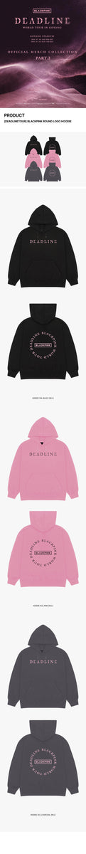 BLACKPINK DEADLINE HOODIE パーカー Lサイズ ピンク BLACKPINK DEADLINE パーカー - メルカリ