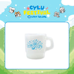 (PRE-ORDER) LUCY - [CYLU FESTIVAL in LUCY ISLAND] CHARACTER POP-UP MD MILK GLASS