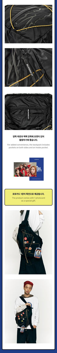 K-POP・アジア LE SSERAFIM SPAGHETTI Packable Backpack LE SSERAFIM - [SPAGHETTI] (OFFICIAL MD Packable Backpack