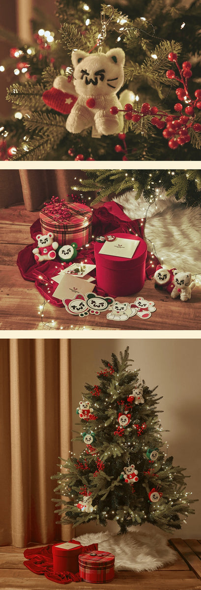 TWS - [HOLIDAY WITH US] OFFICIAL MD Plush Keyring (Cat