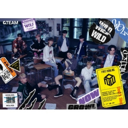 &TEAM - [FIRST HOWLING : NOW] (1st Album LIMITED Edition A Version