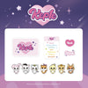Kep1er - [Kep1e] 2025 CHARATER POPUP MD TIN CASE STICKER SET