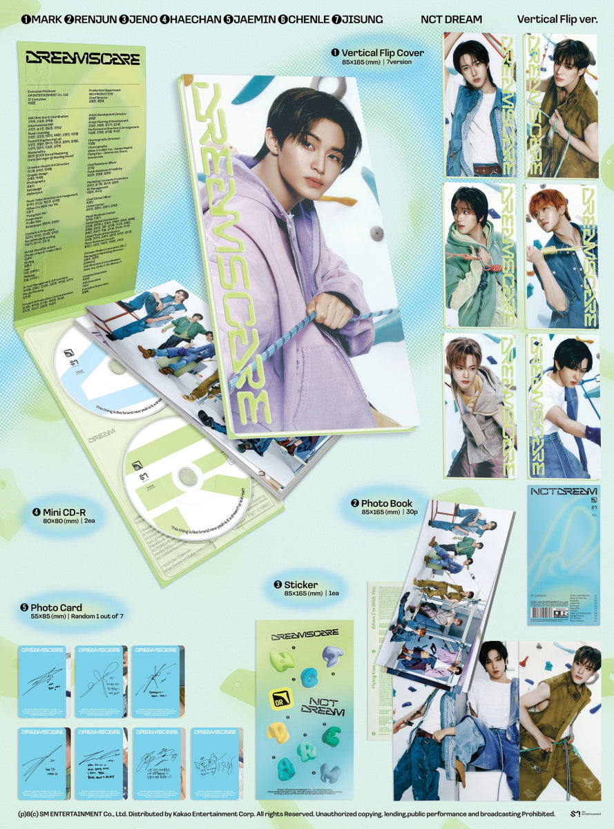 NCT DREAM - [DREAMSCAPE] VERTICAL FLIP JISUNG Version – kpopalbums.com
