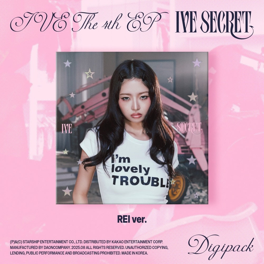 IVE - [IVE SECRET] 4th Mini Album DIGIPACK REI Version