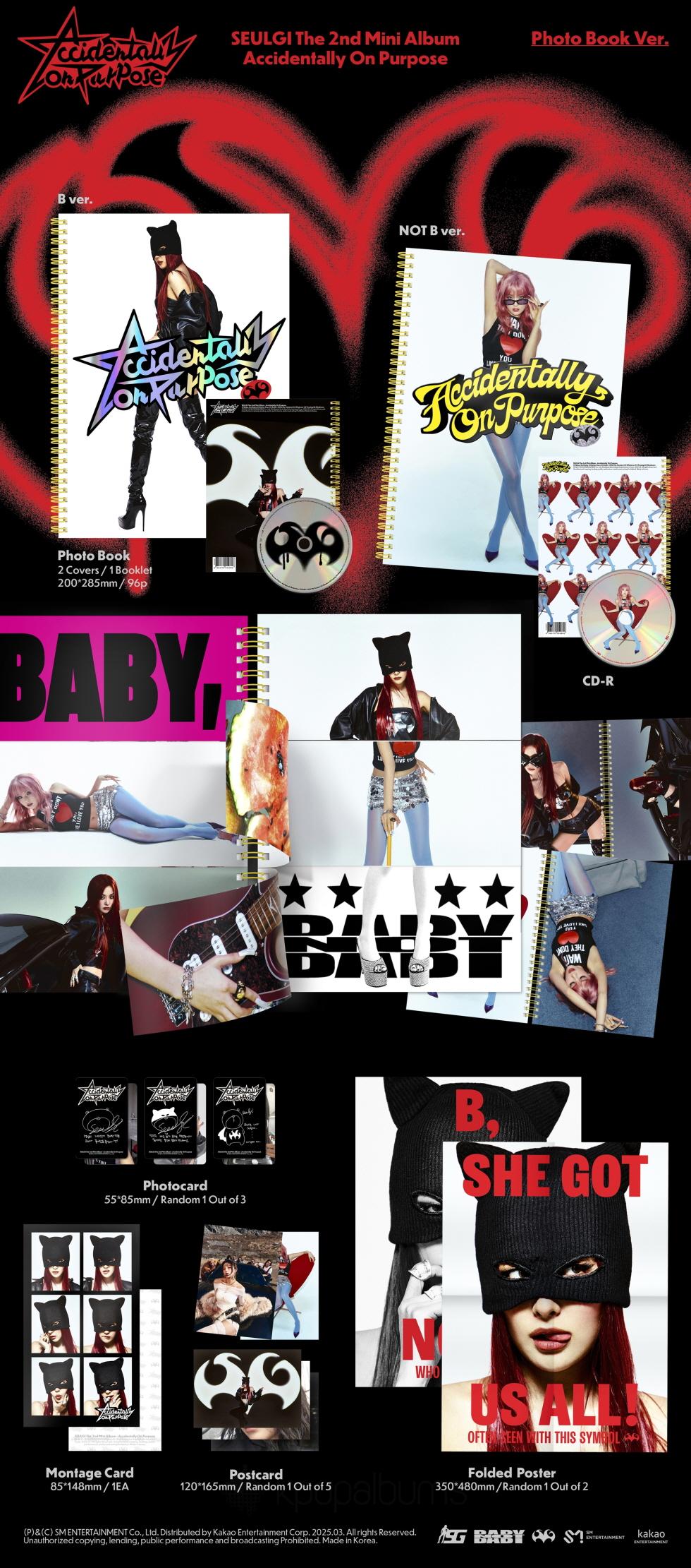 *Album specifications - Cover: 2 types - Photobook: 96p (same images for each version) - CD-R: 1 type (image varies by ver...