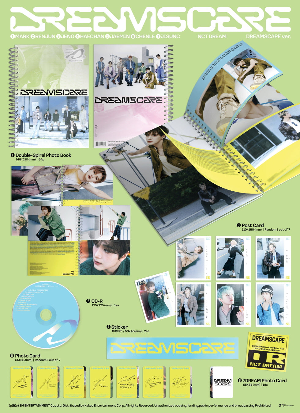 NCT DREAM, 4th full album 'DREAMSCAPE' to be released on November 11th! A total of 11 songs including the title song 'When...