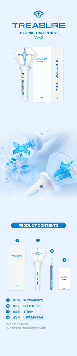 TREASURE - [OFFICIAL LIGHT STICK Ver.2] – kpopalbums.com