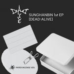 (PRE-ORDER) SUNG HAN BIN - [DEAD:ALIVE] 1st EP Album PAPER INCENSE Version