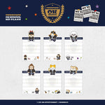 ONF - [ONKKOMIZ OK SCHOOL : MZ CLASS] MEMO PAD & ACRYLIC CLIP SET