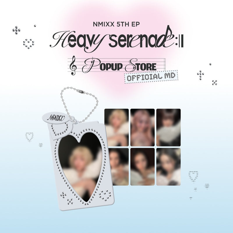 NMIXX - [Heavy Serenade] (POP-UP STORE MD PHOTOCARD HOLDER KEYRING