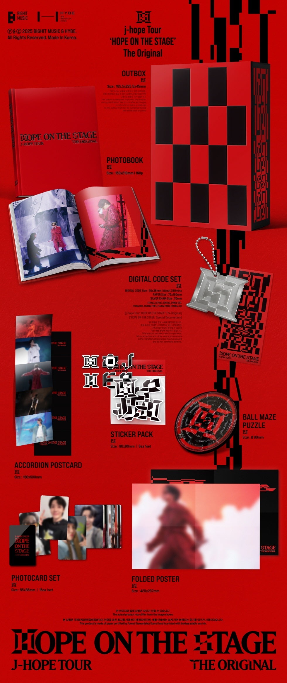j-hope - [HOPE ON THE STAGE] j-hope Tour The Original – kpopalbums.com