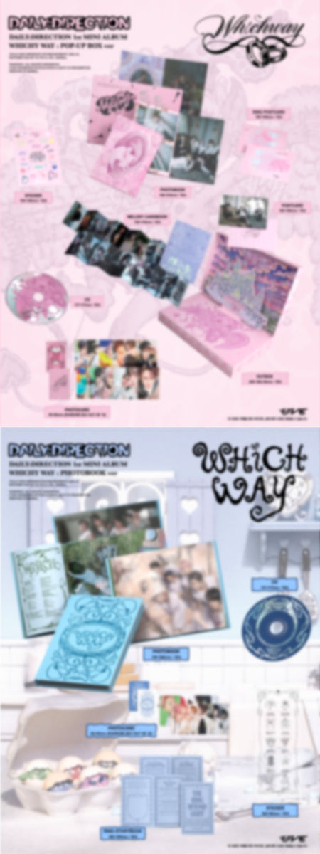 DAILY:DIRECTION - [WHICH WAY] 1st Mini Album PHOTOBOOK Version