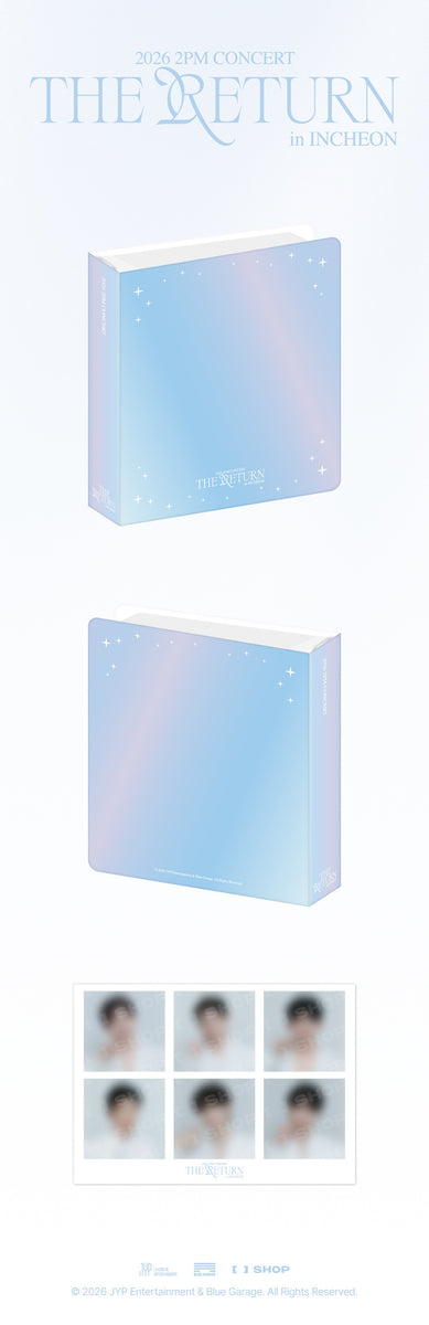 2PM - [THE RETURN] (CONCERT in INCHEON MD RANDOM PHOTO BINDER
