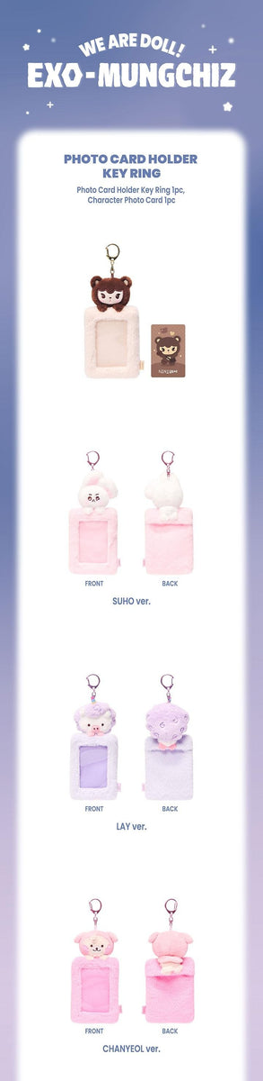 EXO - [We are DOLL! EXO-MUNGCHIZ] (CHARACTER MD PHOTO CARD HOLDER