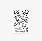 (PRE-ORDER) XLOV - [Serving-X] ASIA TOUR IN SEOUL OFFICIAL MD TATTOO STICKERS