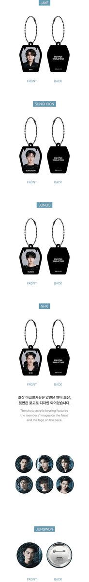 ENHYPEN - [BLOOD SAGA] (WORLD TOUR MD Random Capsule) – kpopalbums.com