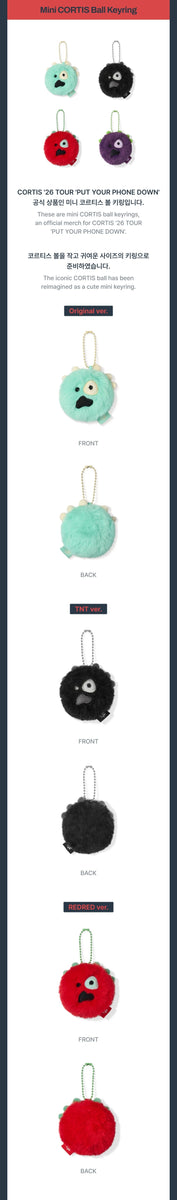 CORTIS - [PUT YOUR PHONE DOWN] 2026 TOUR OFFICIAL MD Mini CORTIS