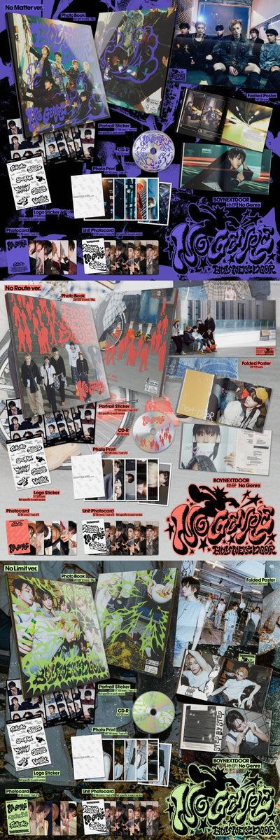 BOYNEXTDOOR - [NO GENRE] 4th EP Album NO ROUTE Version