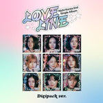 NIZIU - [LOVE LINE] 2nd Single Album DIGIPACK MIIHI Version