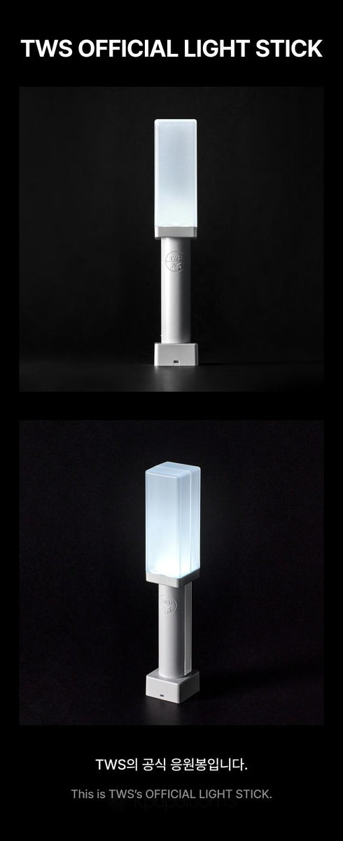 アイドル TWS OFFICIAL LIGHT STICK SHOULDER BAG TWS - 24/7:WITH:US 2025 TWS Tour Official MD Official Light