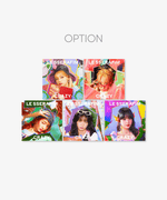 LE SSERAFIM - [CRAZY] JAPAN 3rd Single SOLO HUH YUNJIN Version