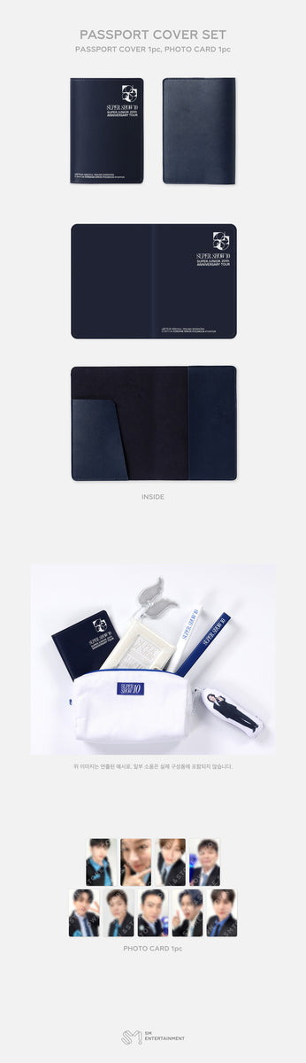 SUPER JUNIOR - [SUPER SHOW 10] CONCERT MD PASSPORT COVER SET
