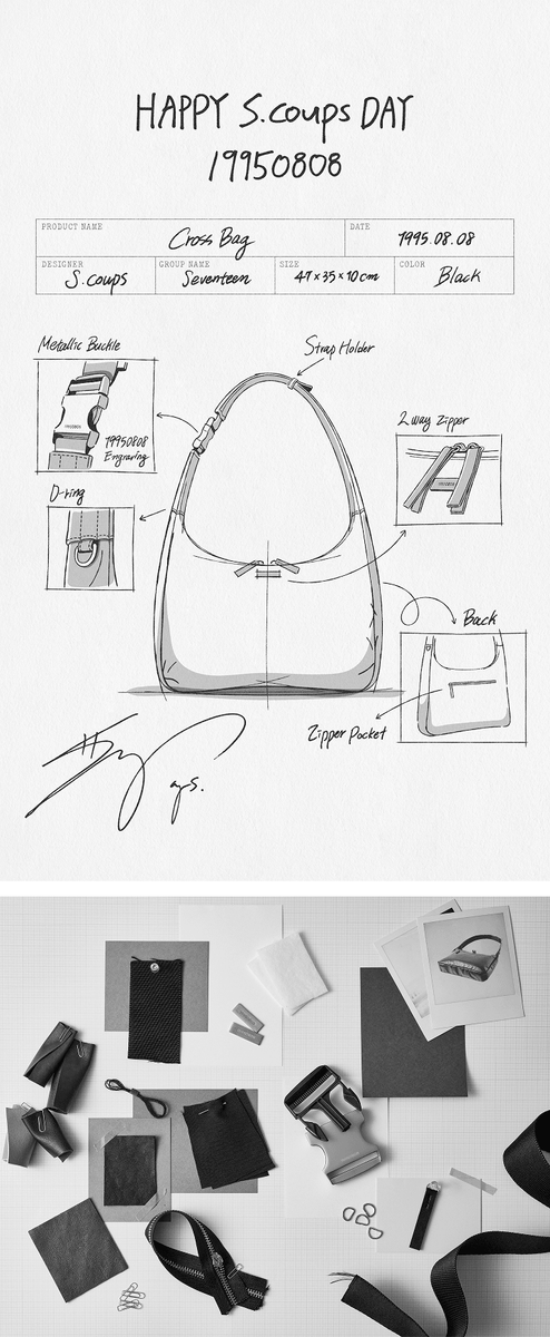 SEVENTEEN - [HAPPY S.COUPS DAY] (BIRTHDAY MD CROSS BAG
