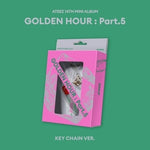 (PRE-ORDER) ATEEZ - [GOLDEN HOUR : PART.5] 14th Mini Album KEY CHAIN Version