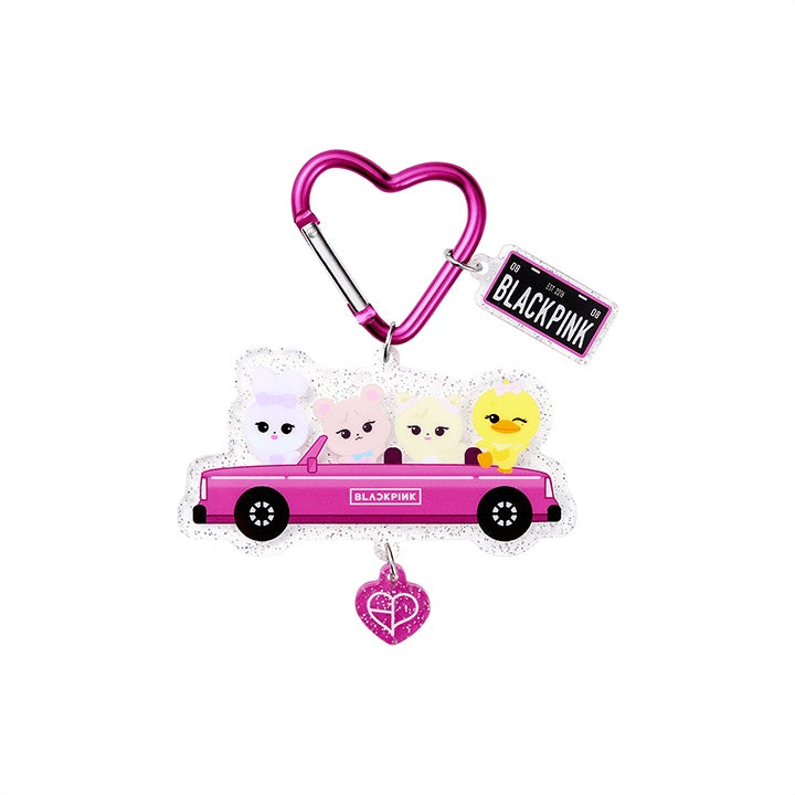 BLACKPINK - [JUMP POPUP] (OFFICIAL MD CHARACTER ACRYLIC KEYRING